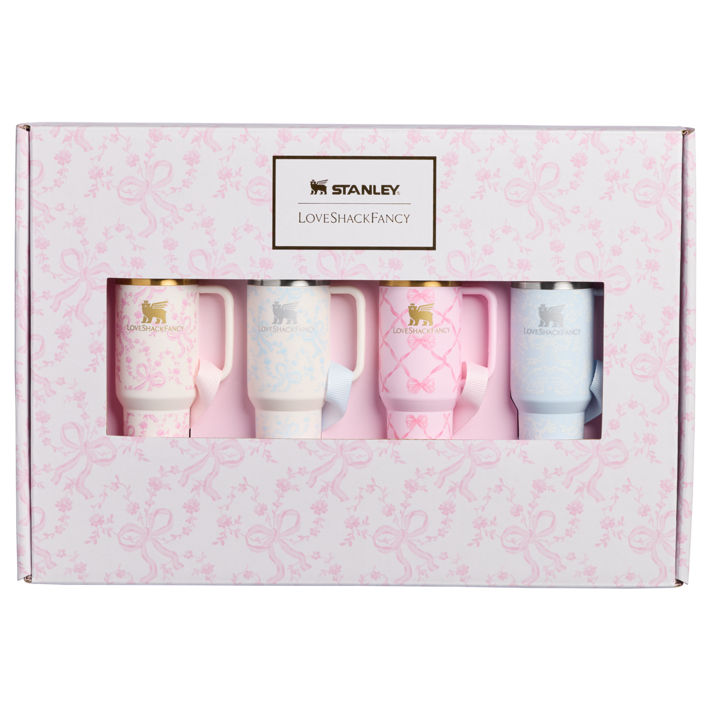 Stanley 1913 x LoveShackFancy Holiday Quencher ProTour Ornament Set